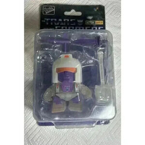 Transformers TF-3 Decepticon Blitzwing GID Action Vinyls Hastings Exclusive New